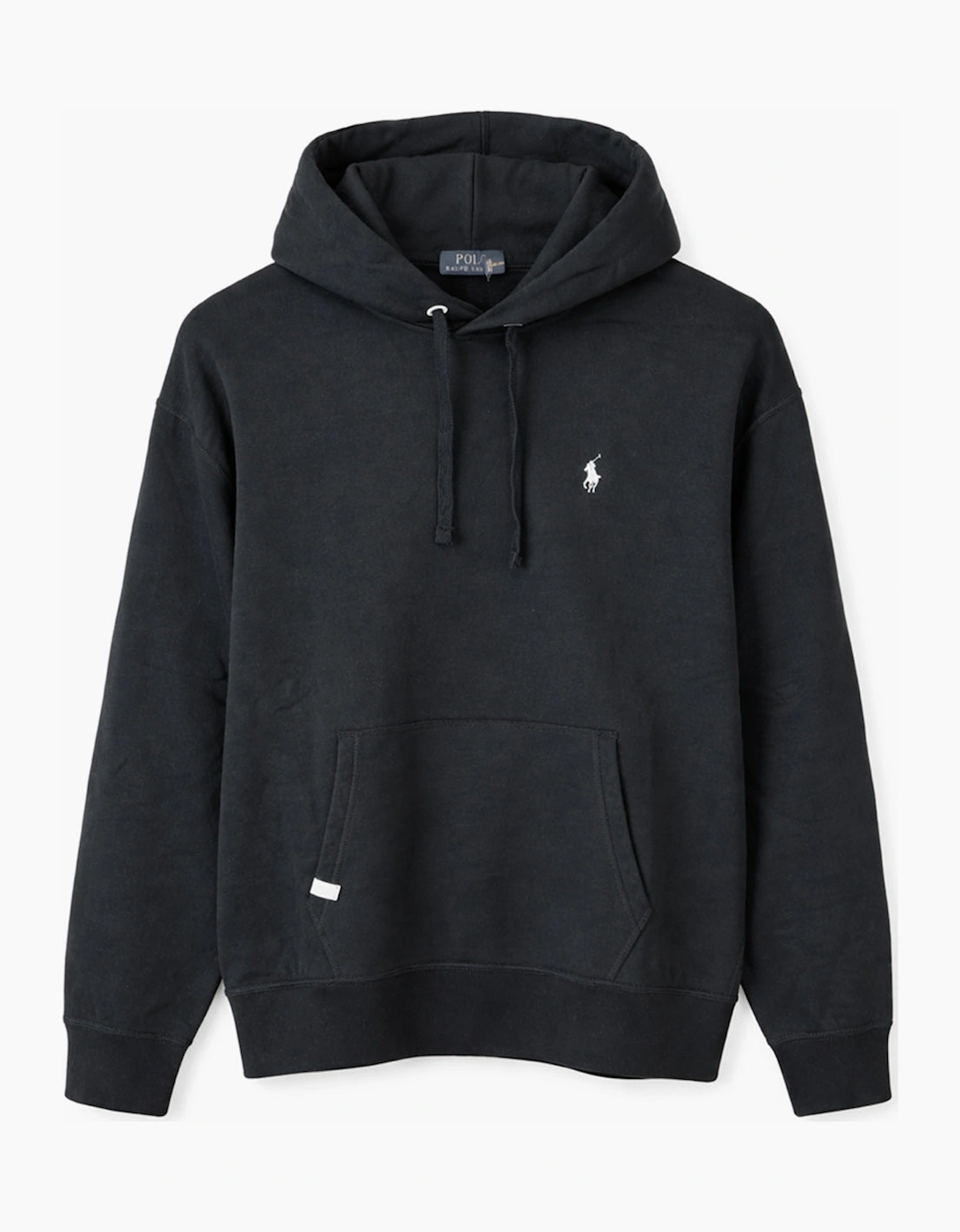 Men's Black Polo Hoodie, 5 of 4