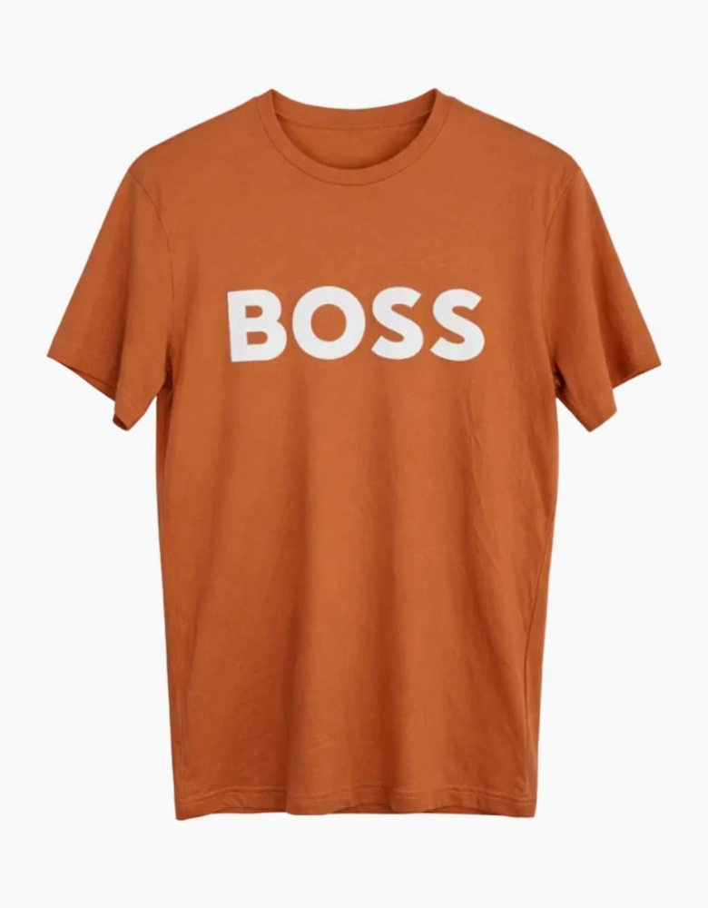 Men's Orange Logo T-Shirt