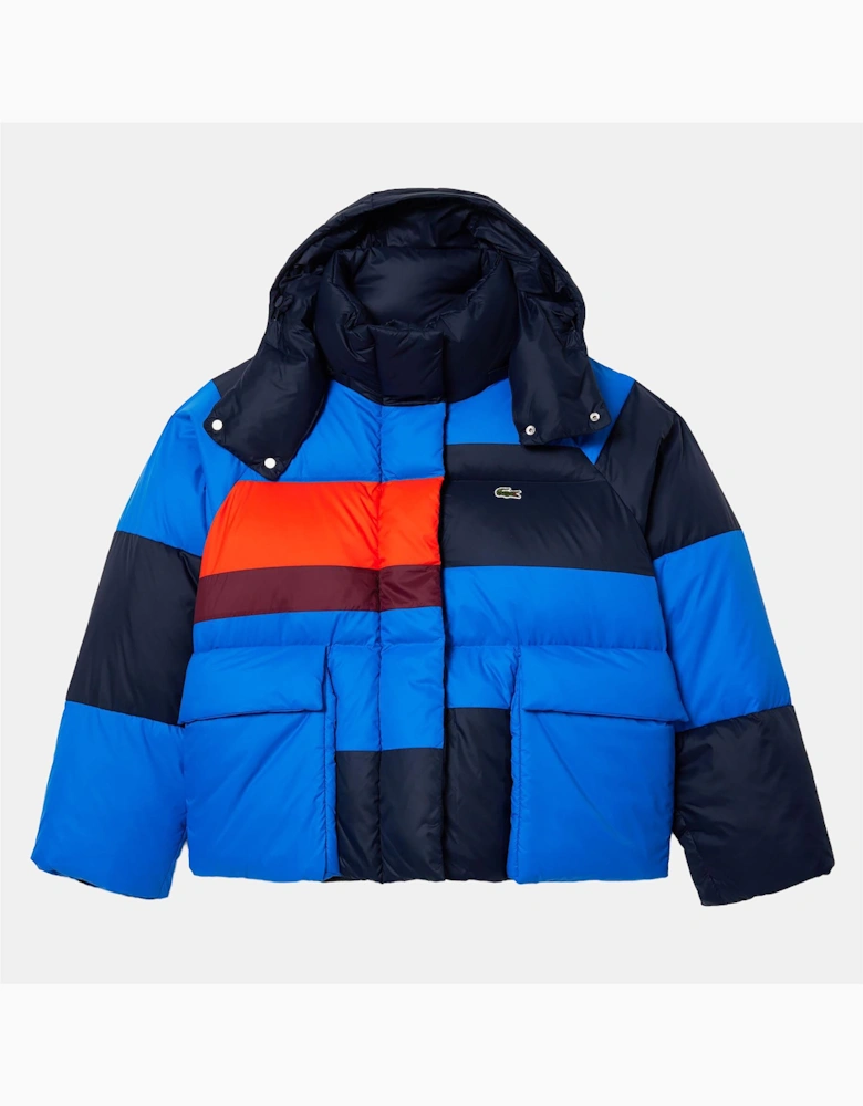 Oversized Removable Hood Puffer Jacket