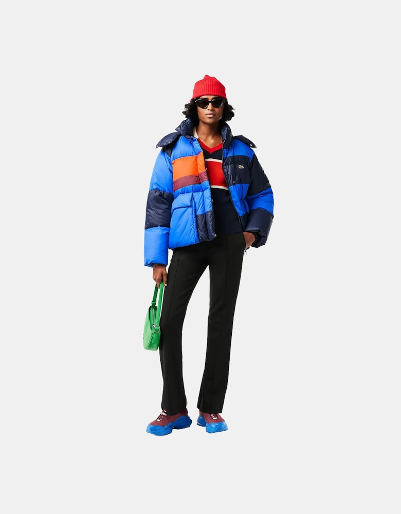 Oversized Removable Hood Puffer Jacket