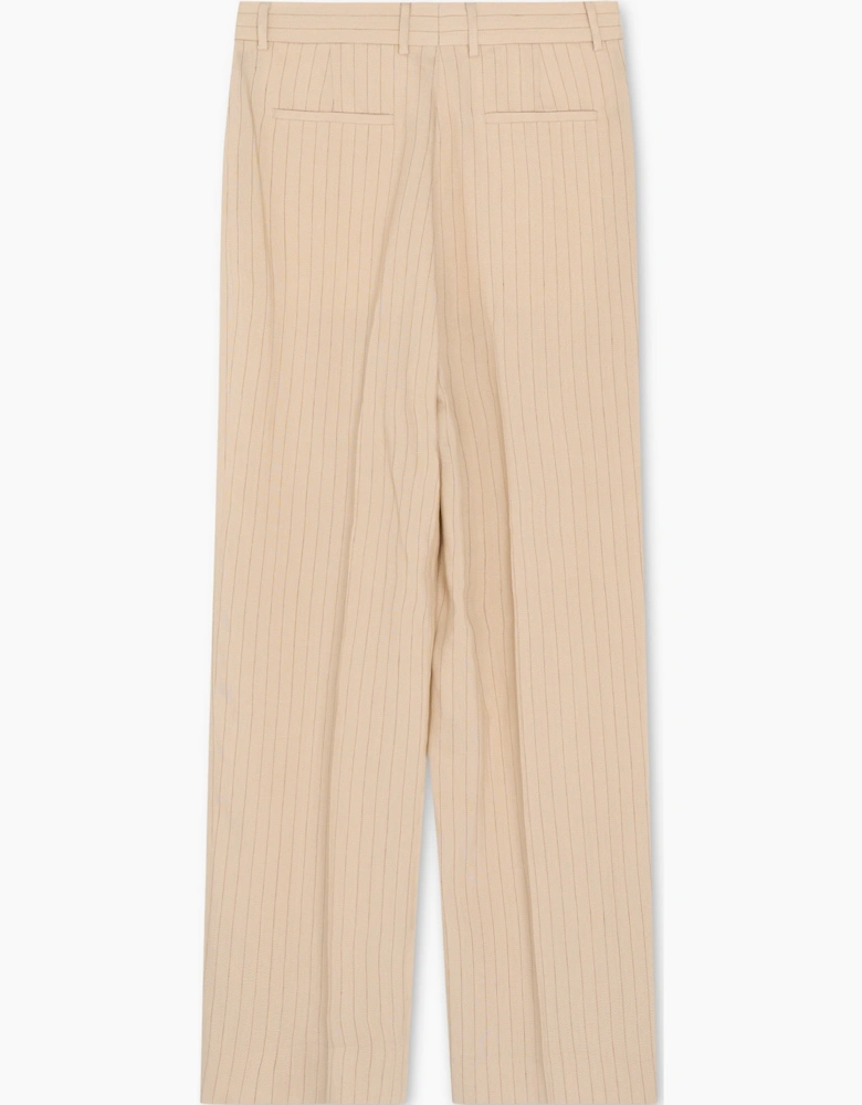 STRIPED TAILORED TROUSERS