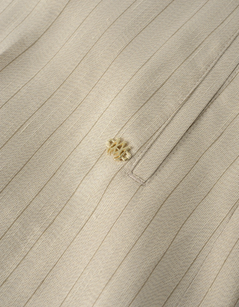 STRIPED TAILORED TROUSERS