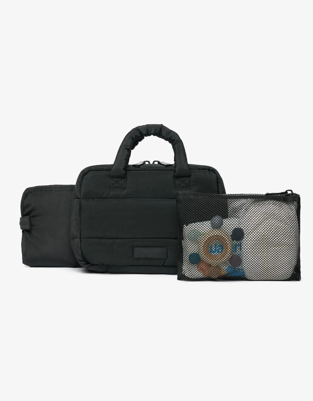 T+M Puffy Micro Changing Grab Bag Black