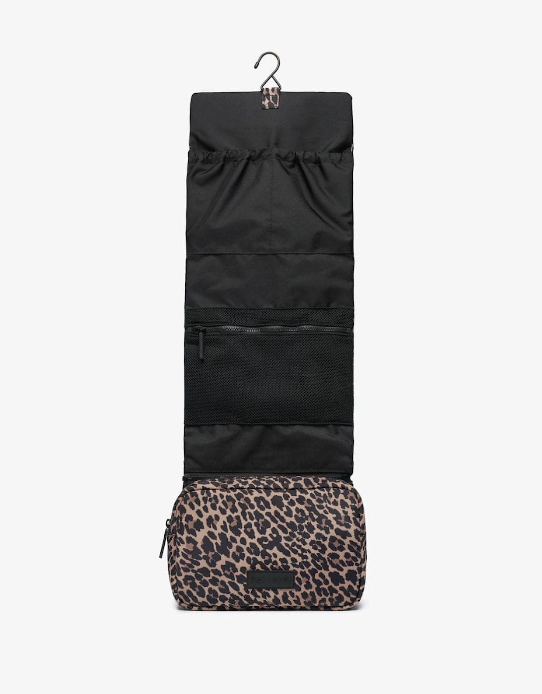 T+M Travel Roll Up Hanging Organiser Leopard Print