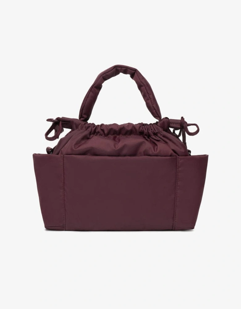 Mini Luna Drawstring Stroller Bag Burgundy