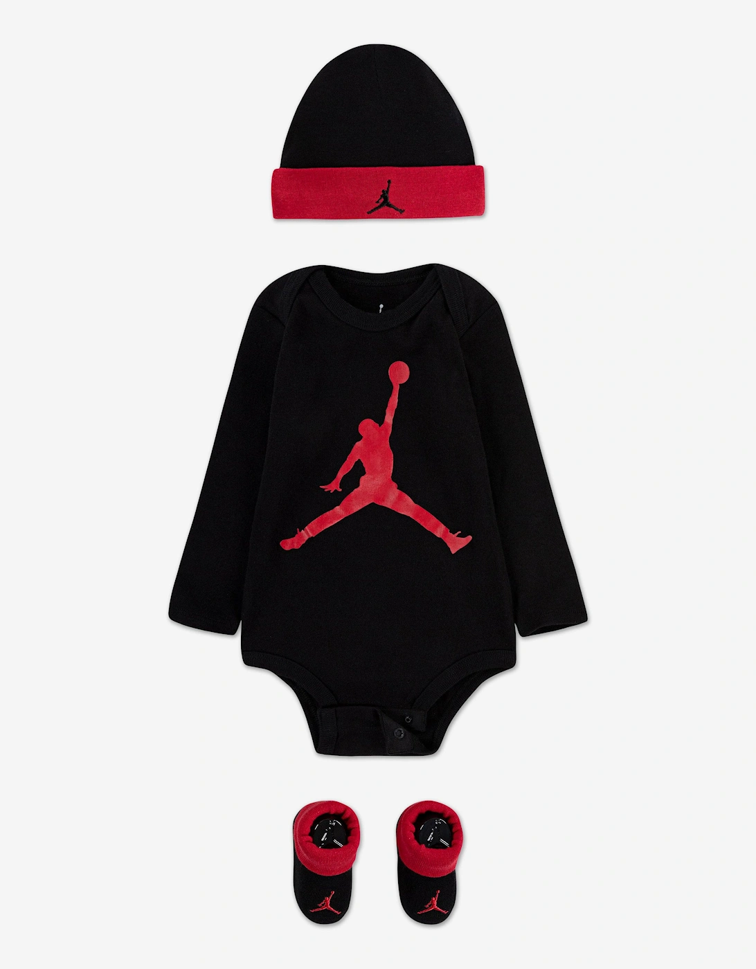 Jordan Baby Boys Jumpman Bodysuit Set in Black, 8 of 7