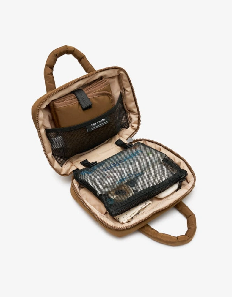T+M Puffy Micro Changing Grab Bag Coffee