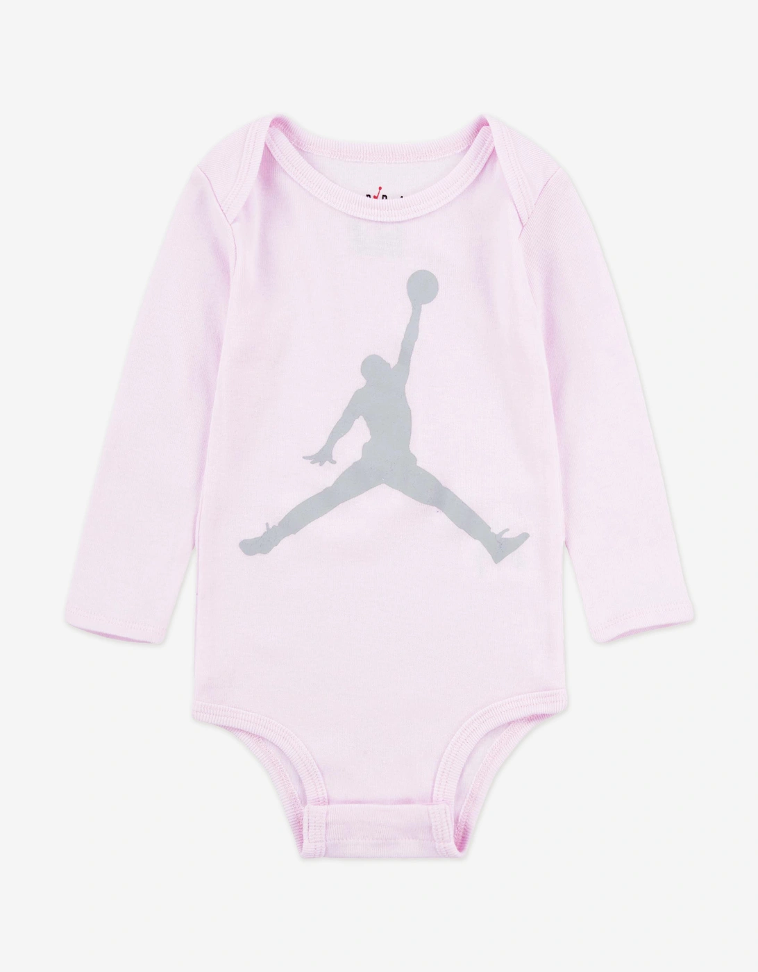 Jordan Baby Girls Jumpman Bodysuit Set in Pink