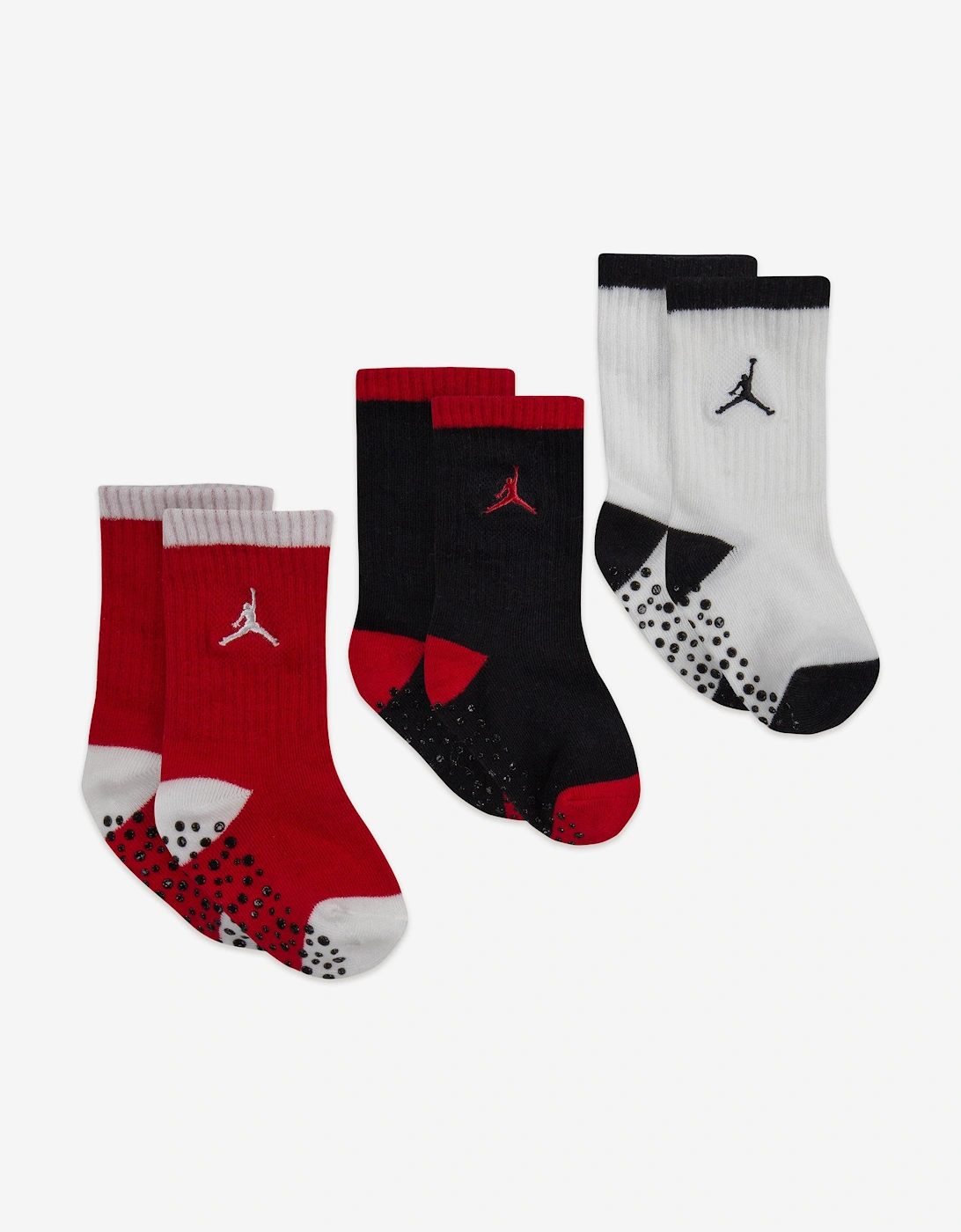 Jordan Baby Boys Speckle Socks Set in Black, 5 of 4
