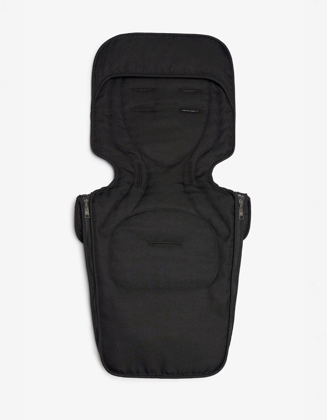 Universal Buggy Footmuff Black Quilted