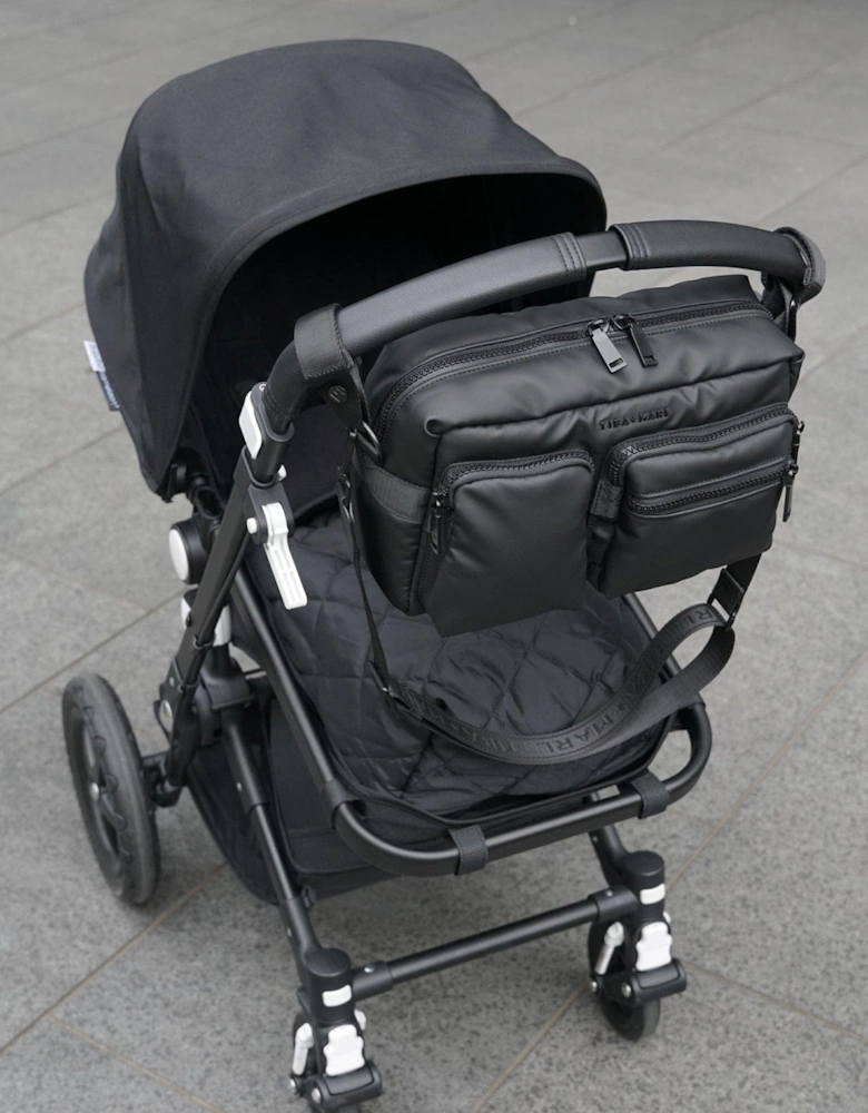 Axel Buggy Organiser / Changing Bag Matte Black