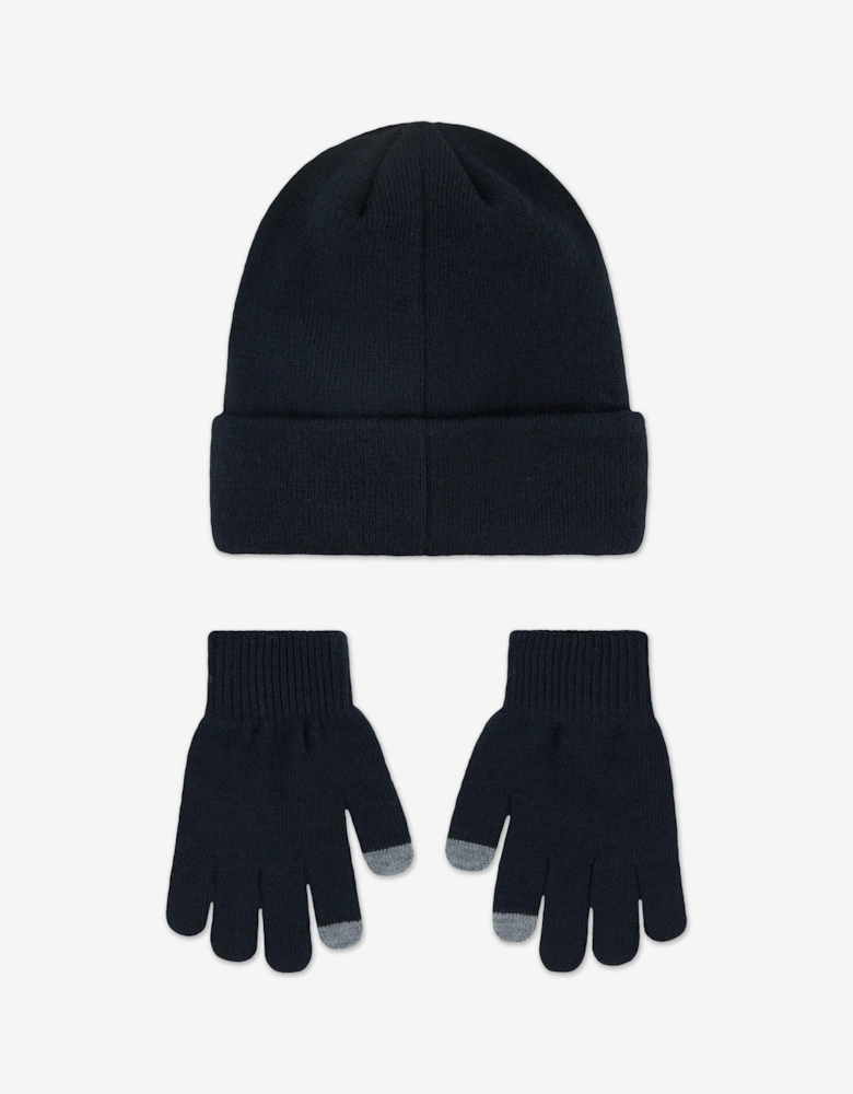 Jordan Kids Essentials Beanie Set in Black