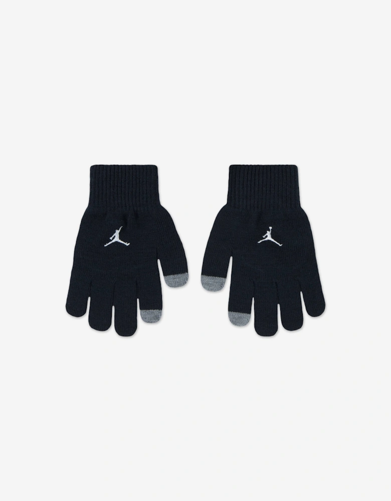 Jordan Kids Essentials Beanie Set in Black