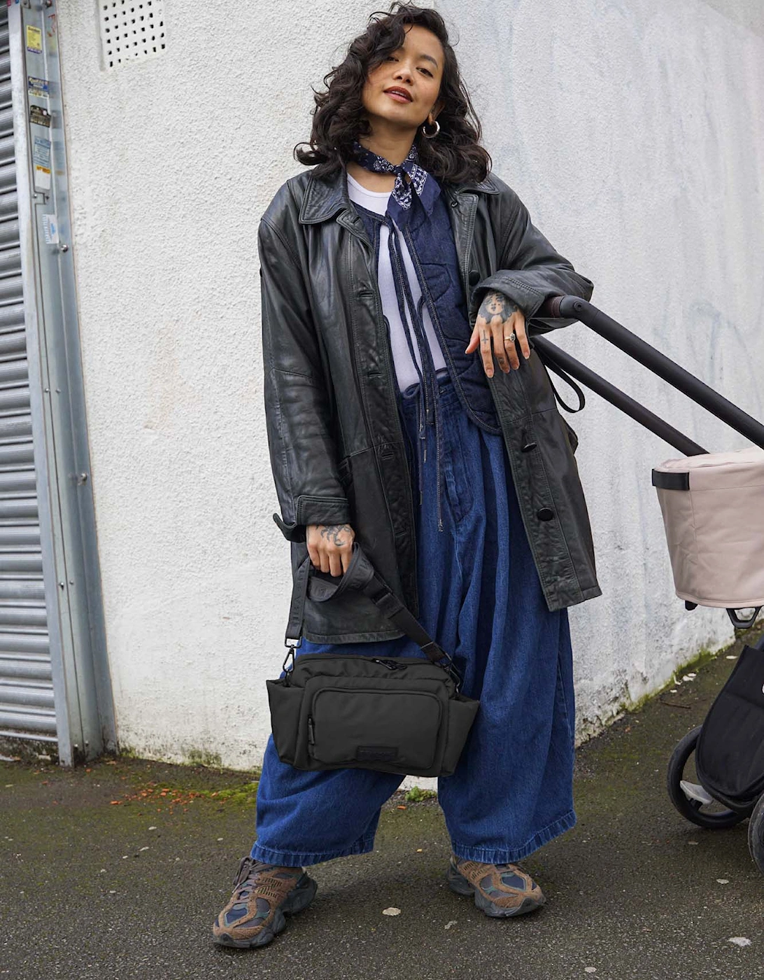 Inka Buggy Organiser Black Woven