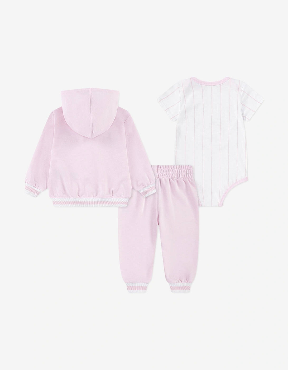 Jordan Baby Girls MJ 23 FZ Tracksuit Set in Pink