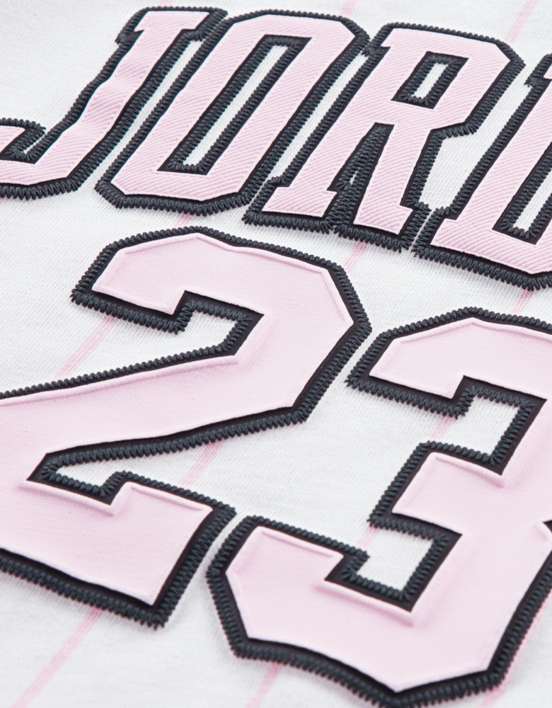 Jordan Baby Girls MJ 23 FZ Tracksuit Set in Pink