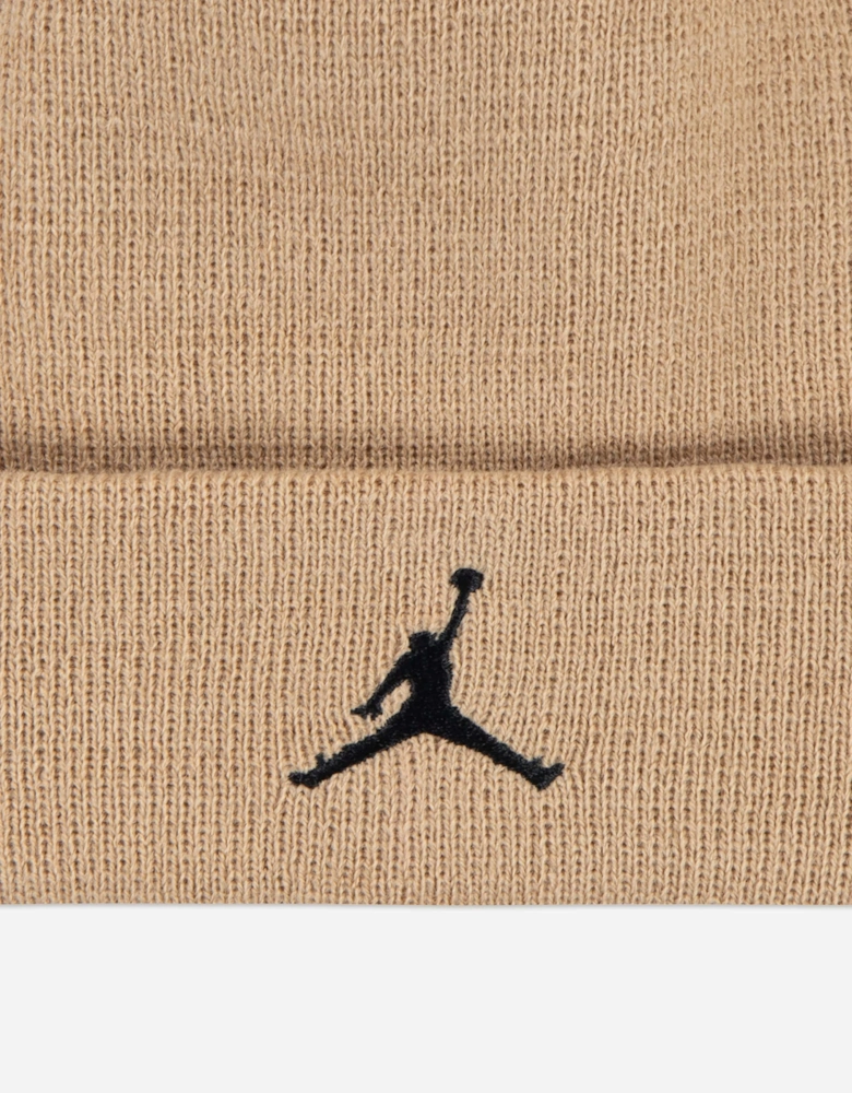Jordan Kids Essentials Beanie Set in Beige
