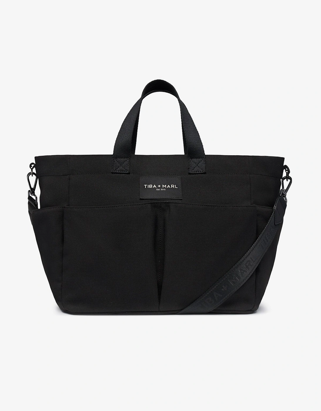 T+M Canvas Pocket Tote Black, 8 of 7