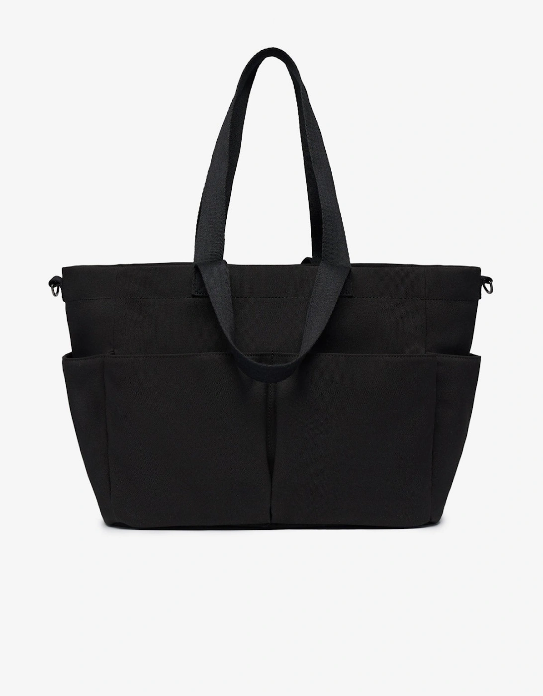T+M Canvas Pocket Tote Black