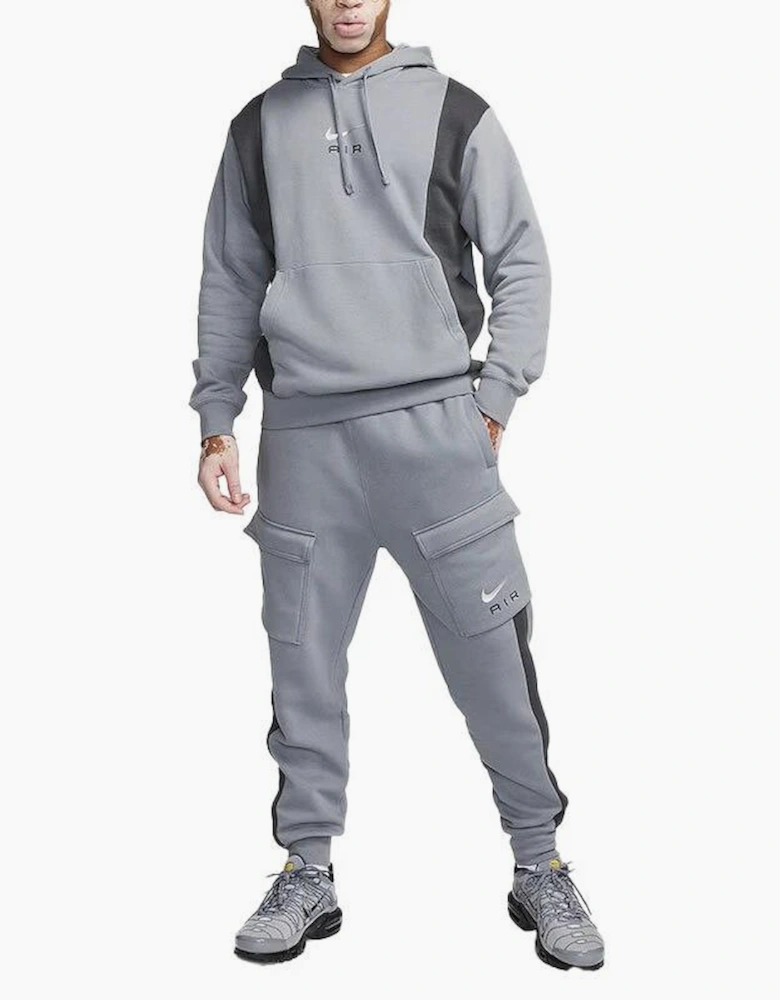 Air Neon Hooded Men's Tracksuit Grey