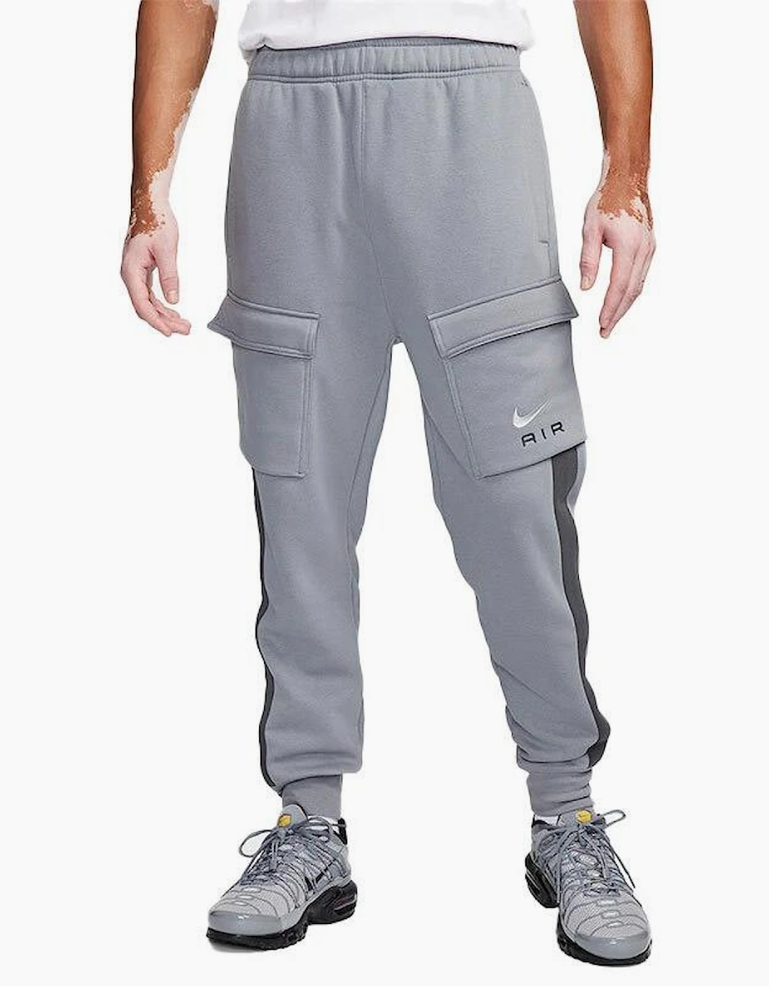 Air Neon Hooded Men's Tracksuit Grey