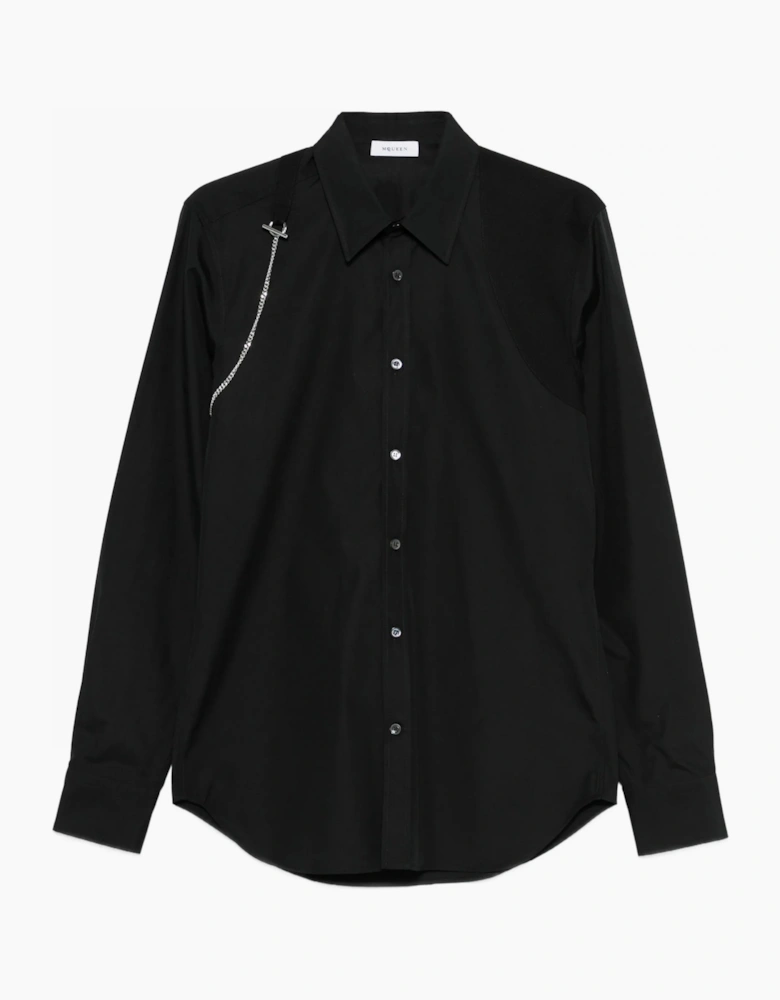 T Chain Harness Shirt Black