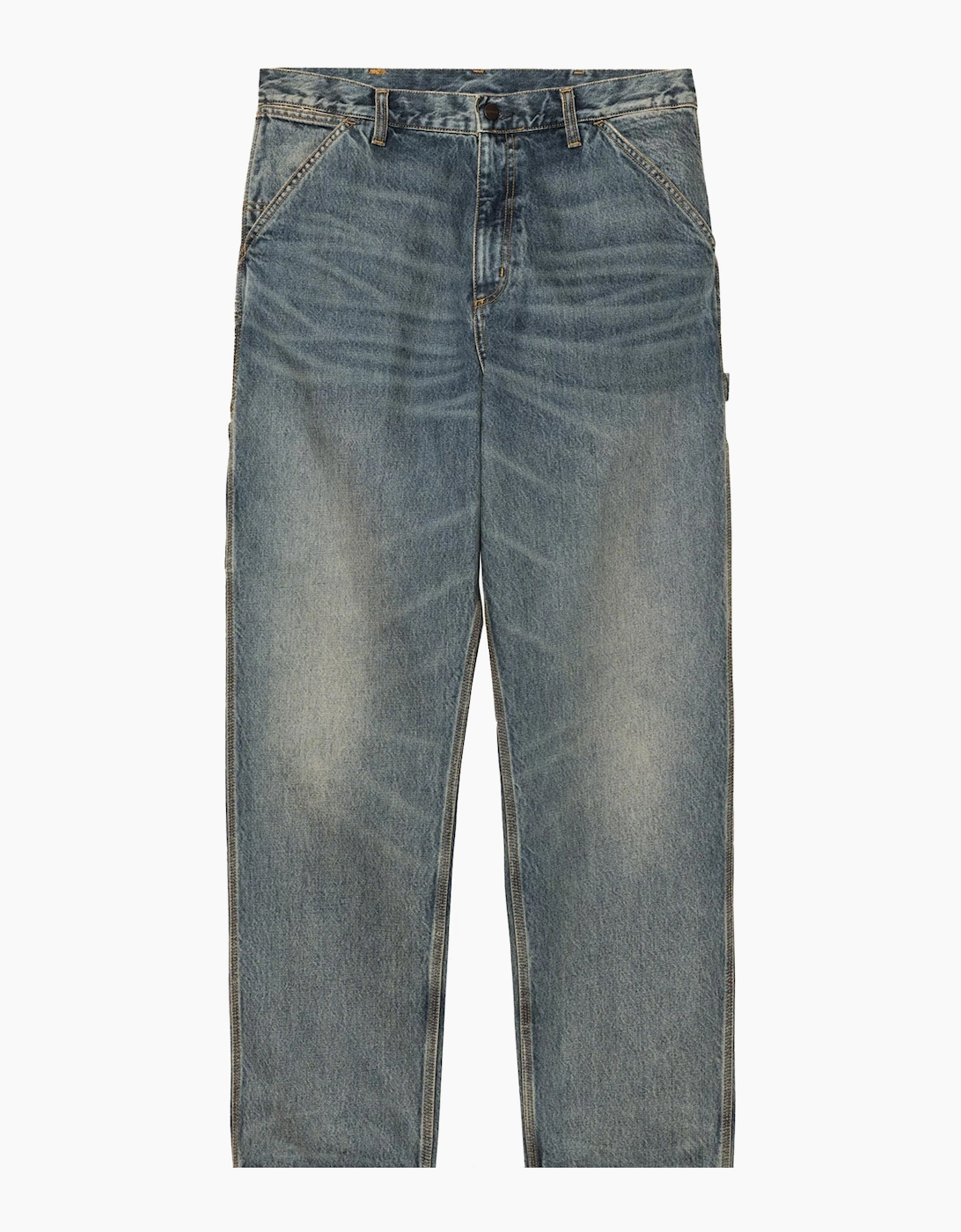 Denim Single Knee Pant Blue/Worn Used Washed