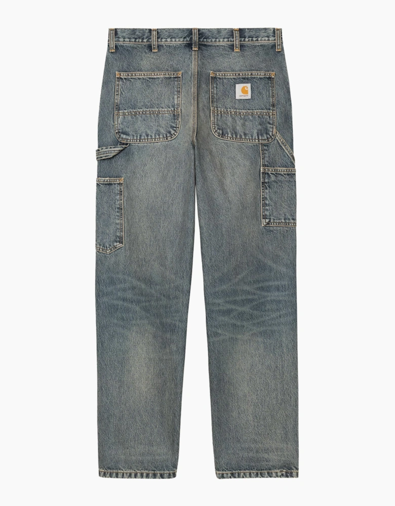 Denim Single Knee Pant Blue/Worn Used Washed