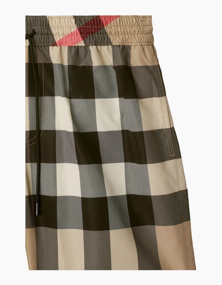 Monogram Check Swim Shorts