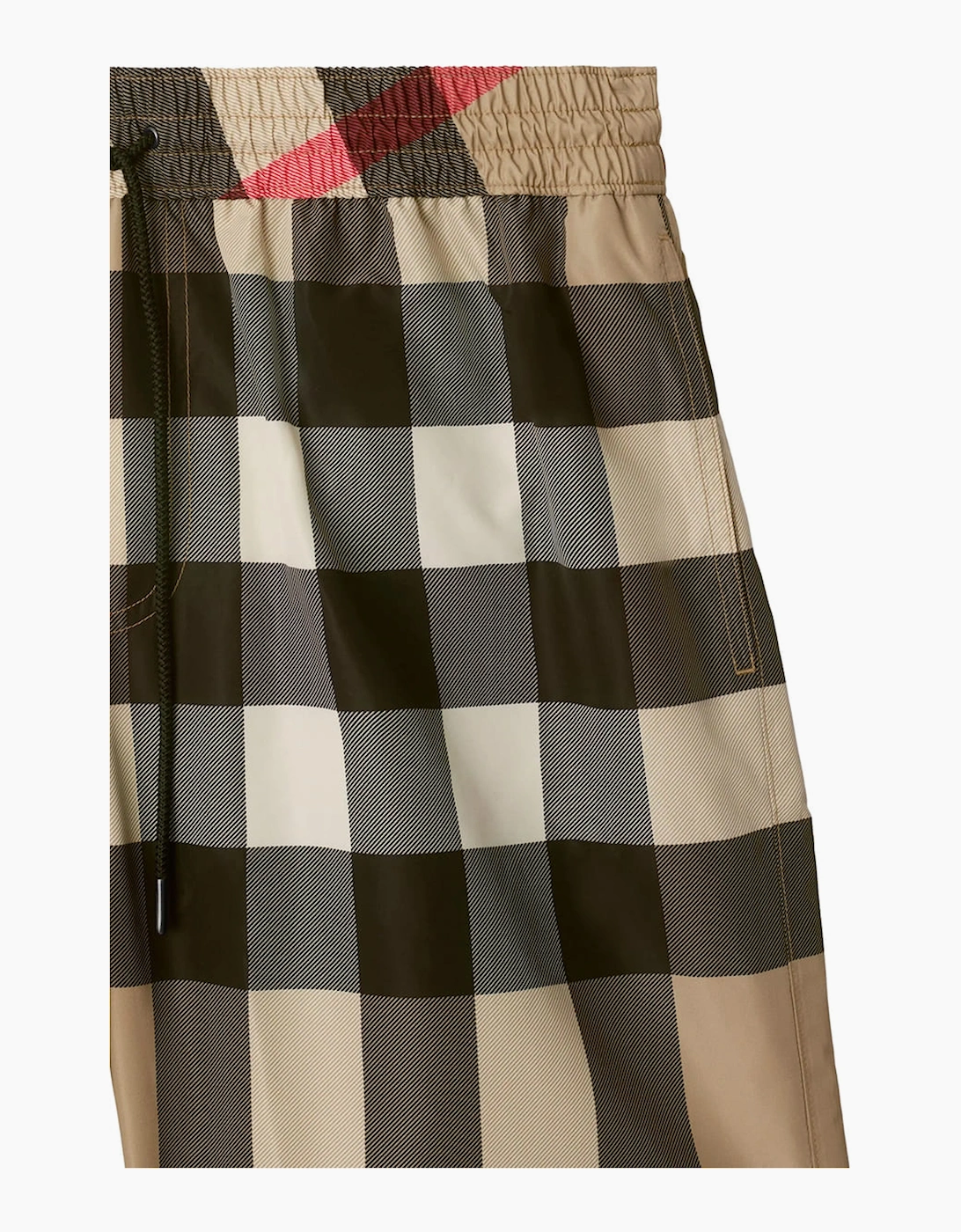 Monogram Check Swim Shorts