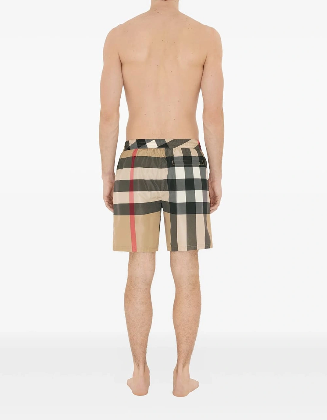 Monogram Check Swim Shorts