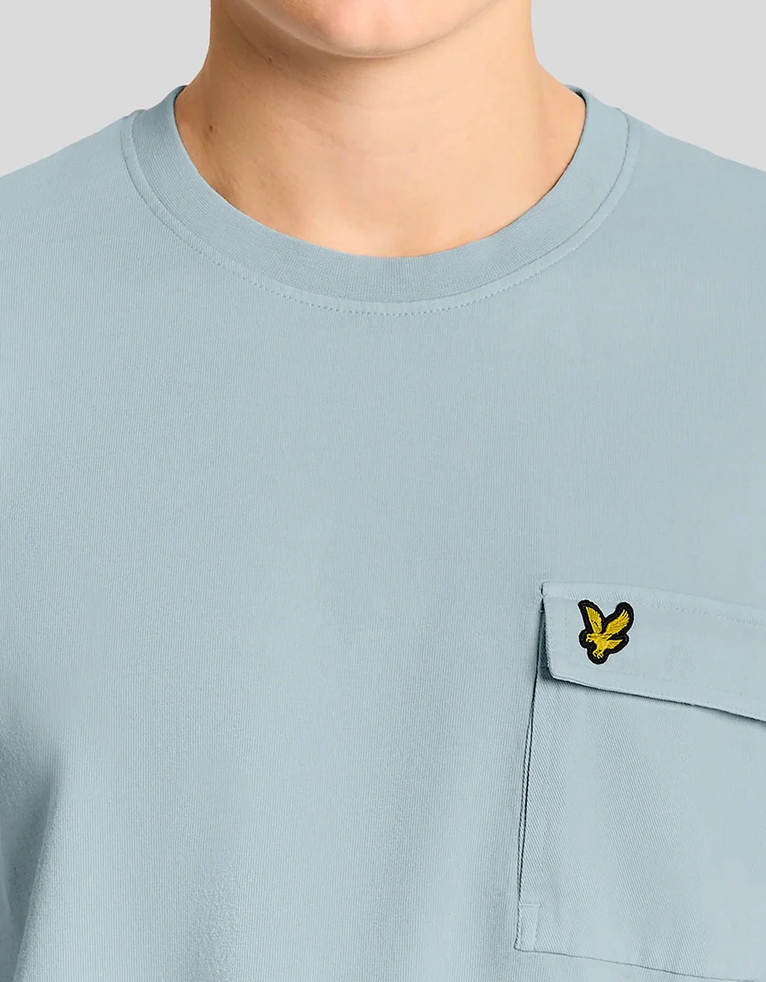 Lyle & Scott Cargo Pocket T-Shirt Opal Blue