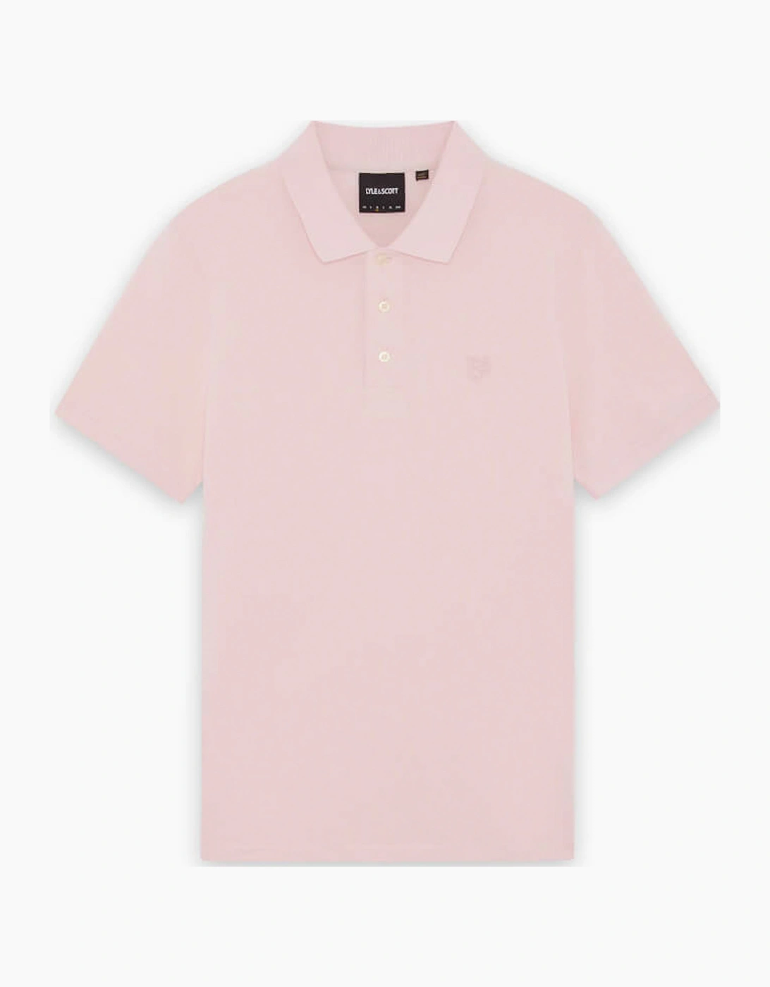 Lyle & Scott Men's Lyle & Scott Superfine Polo Shirt LIGHT PINK