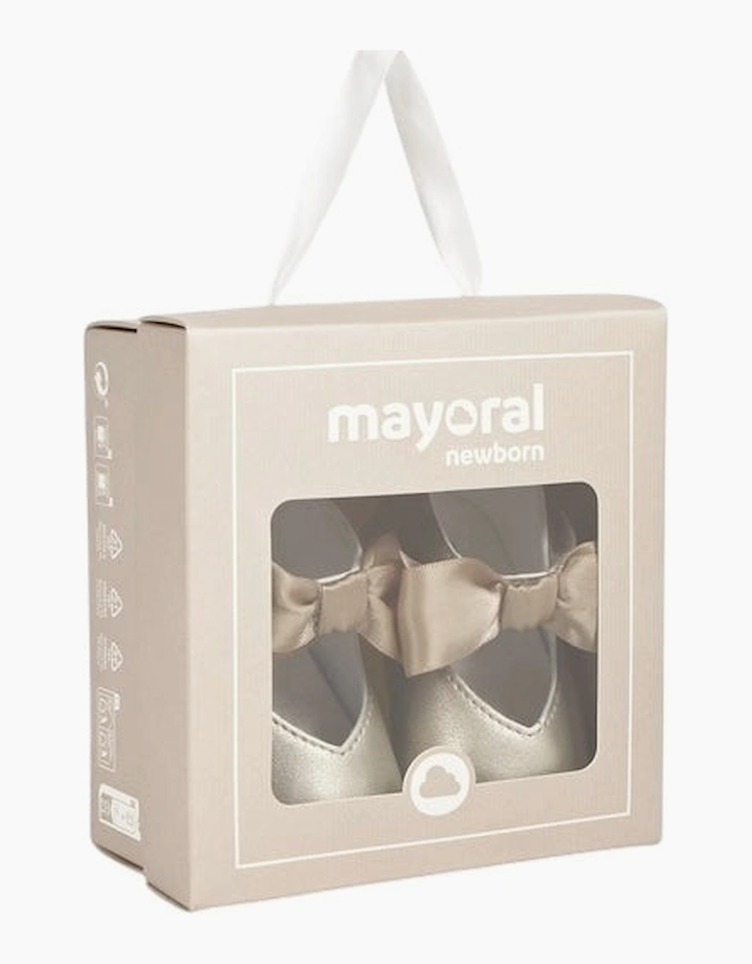 Girls Gold Pre Walker Shoes