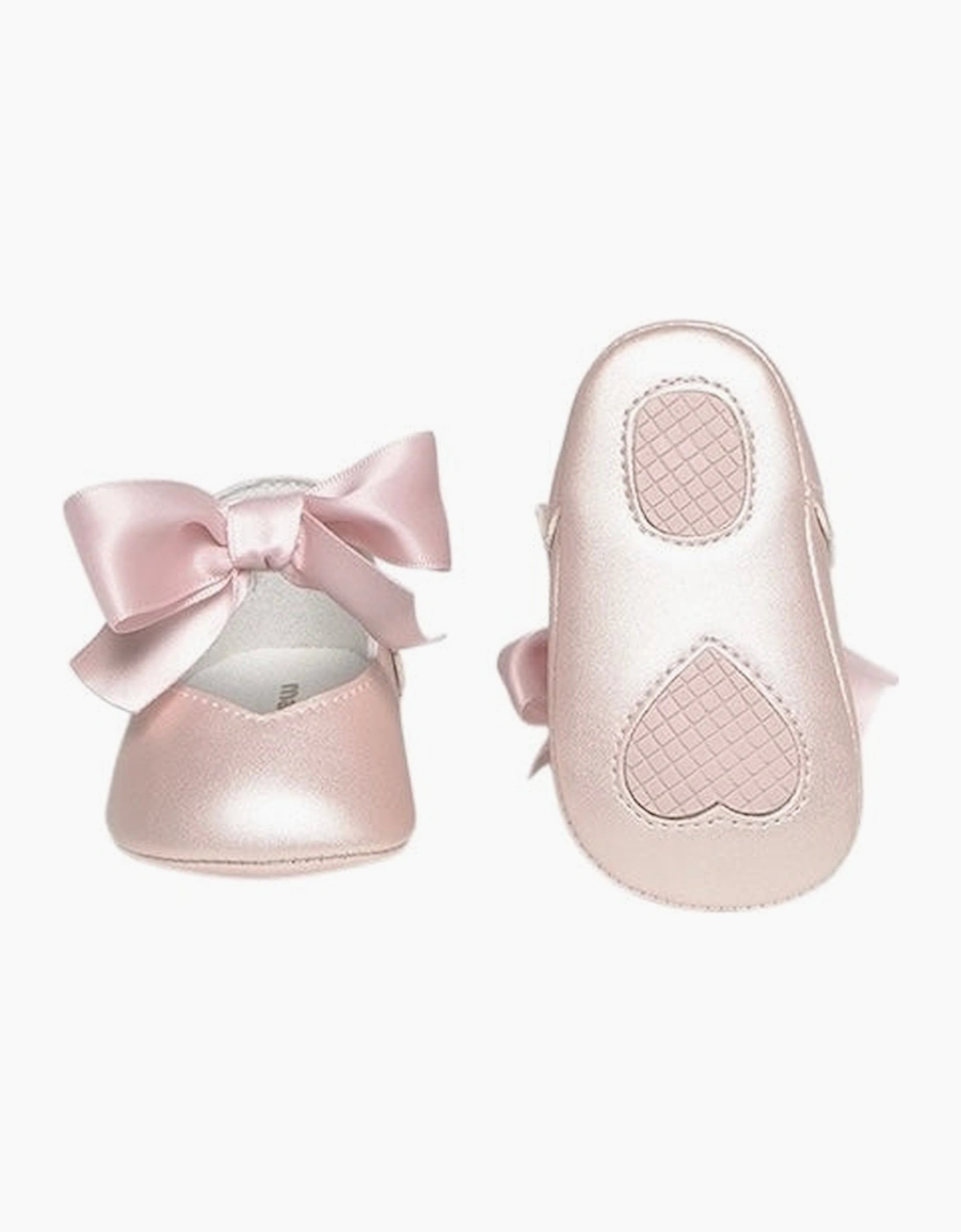 Girls Pink Pre Walker Shoes, 6 of 5