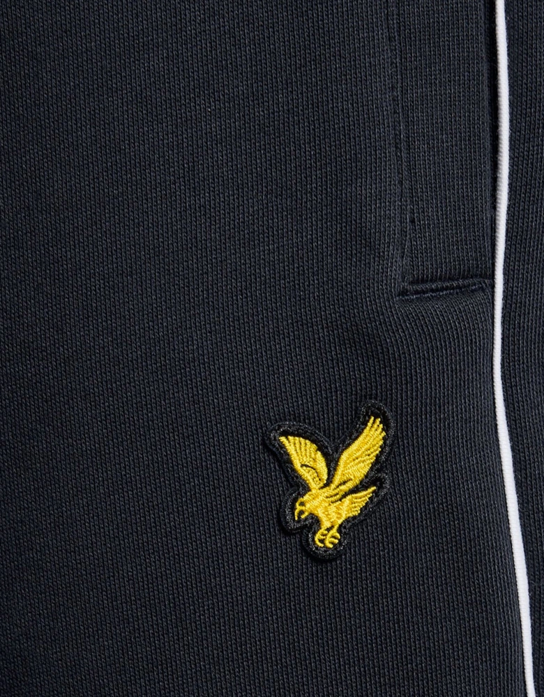 Lyle & Scott Piped Straight Leg Track Bottoms DARK NAVY