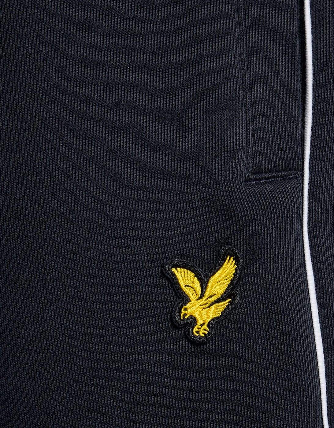 Lyle & Scott Piped Straight Leg Track Bottoms DARK NAVY