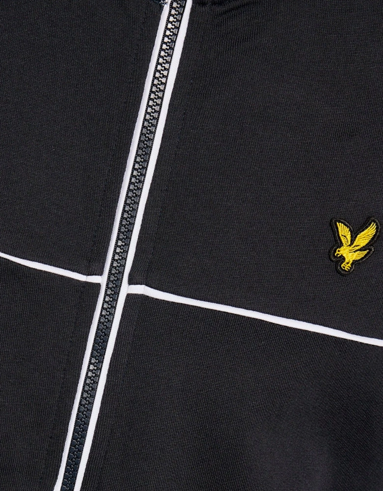 Lyle & Scott Piped Full Zip Track Top DARK NAVY