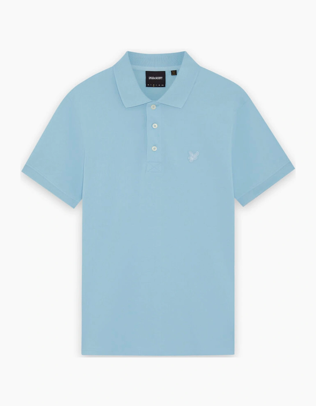 Lyle & Scott Superfine Polo Shirt Airy Blue, 2 of 1
