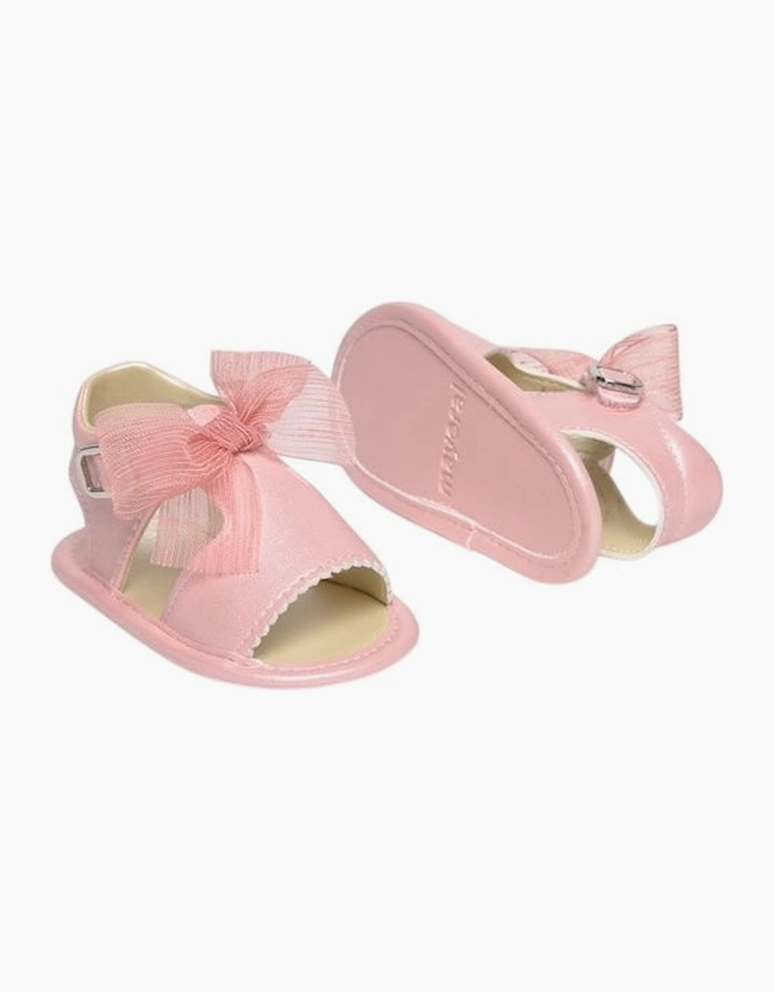 Girls Pink Pre Walker Sandals, 5 of 4