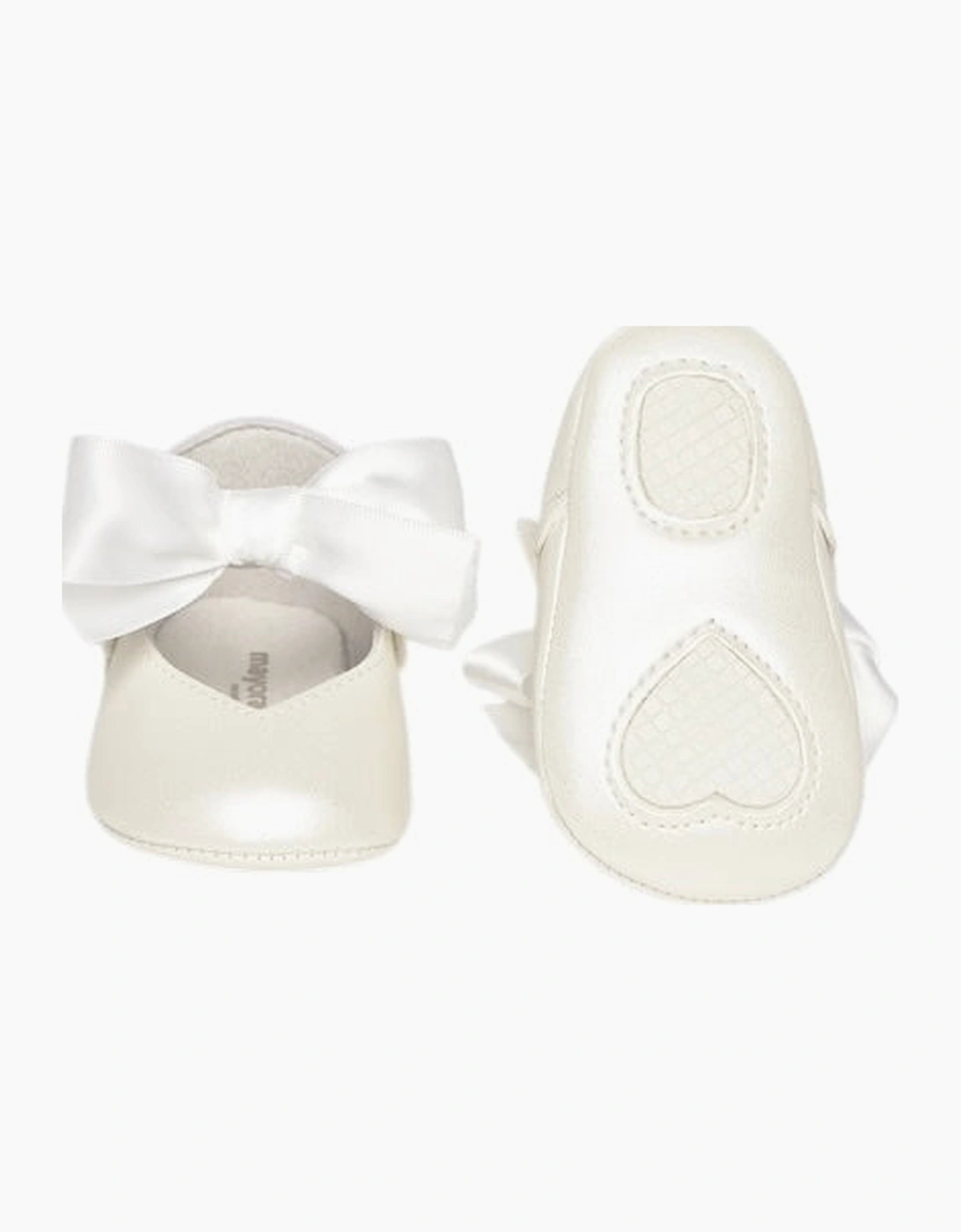 Girls White Pre Walker Shoes, 5 of 4