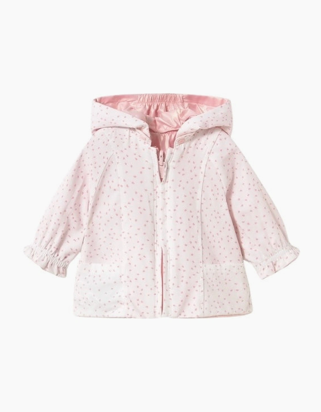 Girls Pale Pink Reversible Windbreaker Jacket