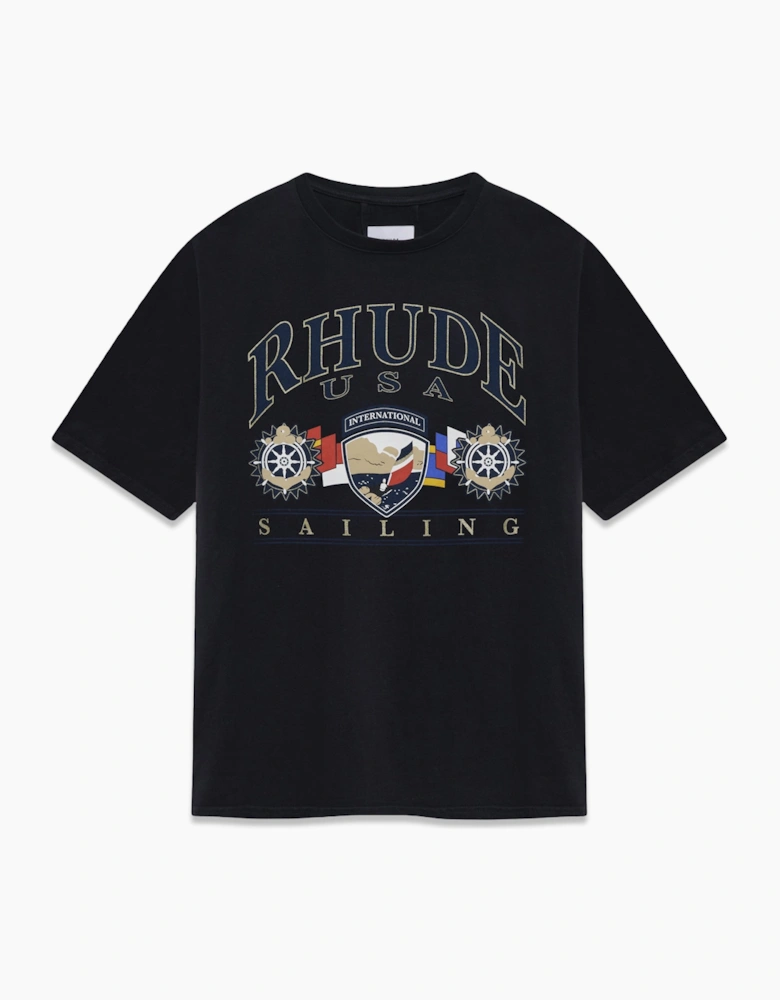 USA Sailoring Icon Tee Black