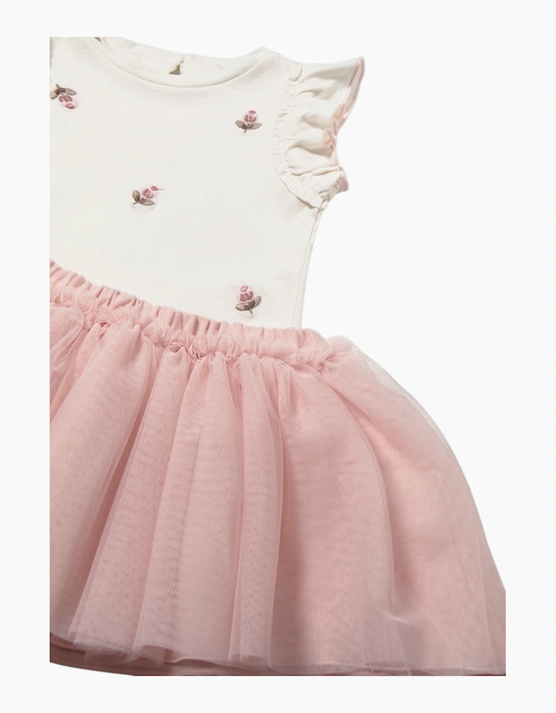 Girls Blush Pink Tulle Skirt Set