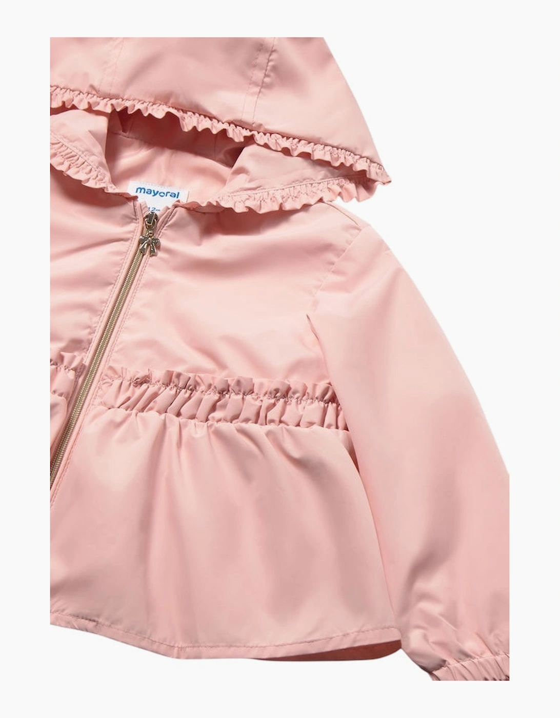 Girls Blush Pink Windbreaker Jacket