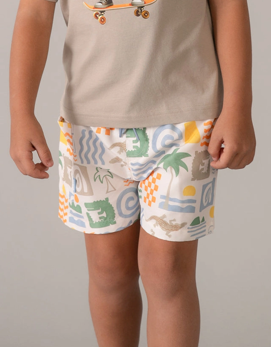 Boys Multicoloured Swim Shorts