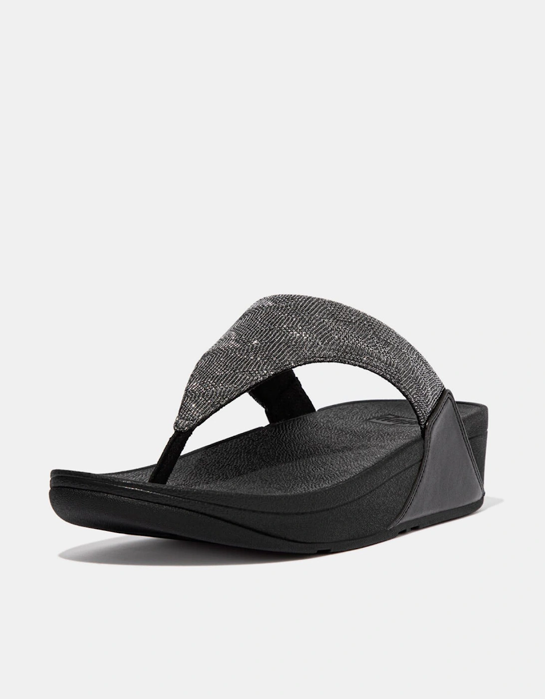 Lulu Glitz Toe-Post Sandals