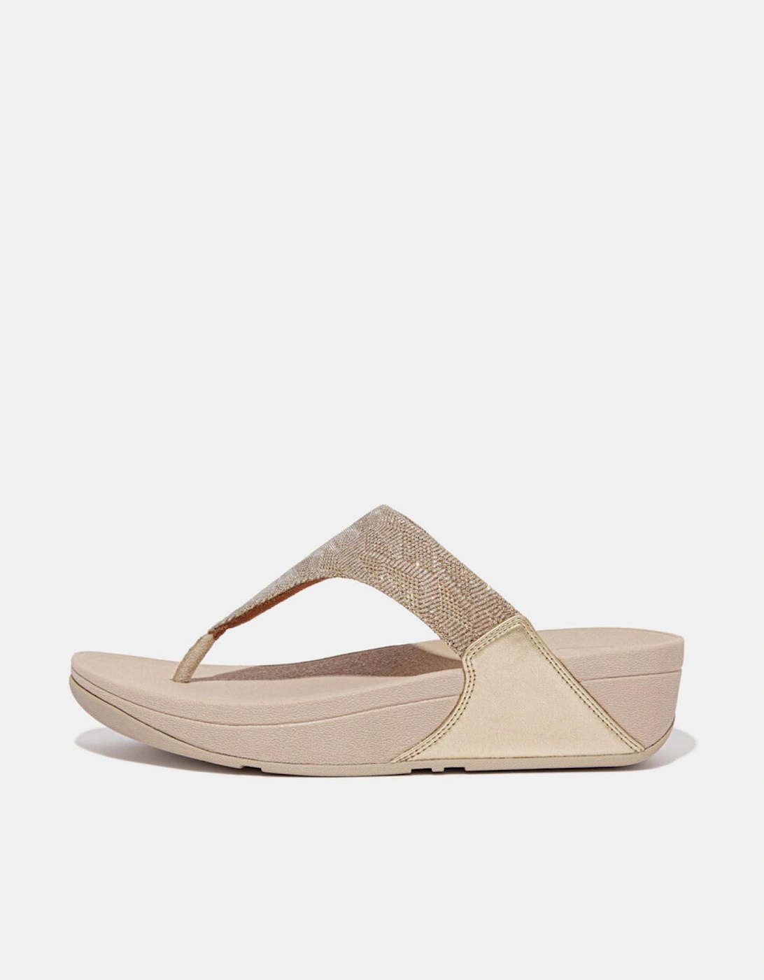 Lulu Glitz Toe-Post Sandals, 6 of 5