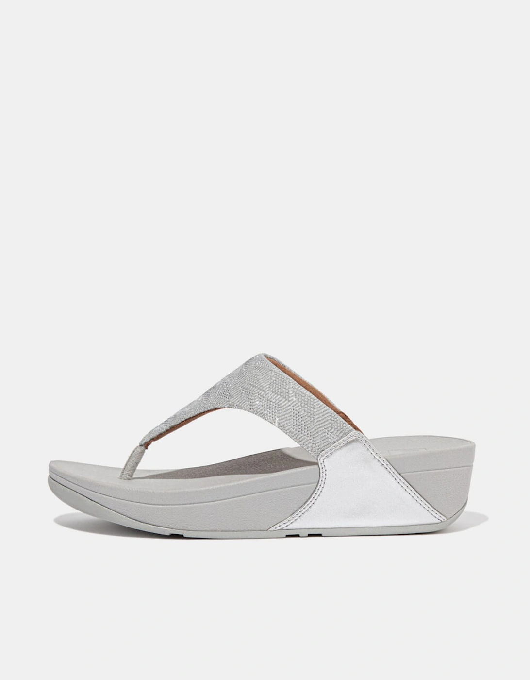 Lulu Glitz Toe-Post Sandals, 6 of 5