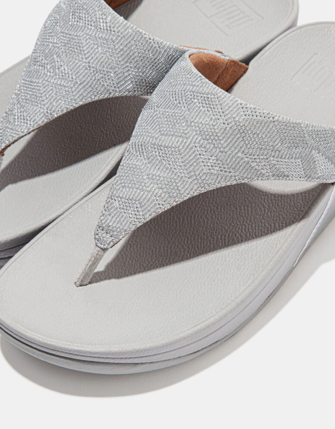 Lulu Glitz Toe-Post Sandals